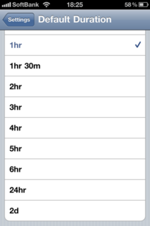 Default Duration 2